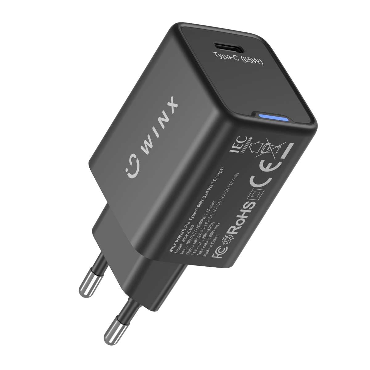 Winx Power Pro Type-C 65W Gan Wall Charger