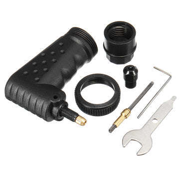 Right Angle Rotary Tool Adapter Attachment Right Angle Converter Kit for Dremel Electric Grinder