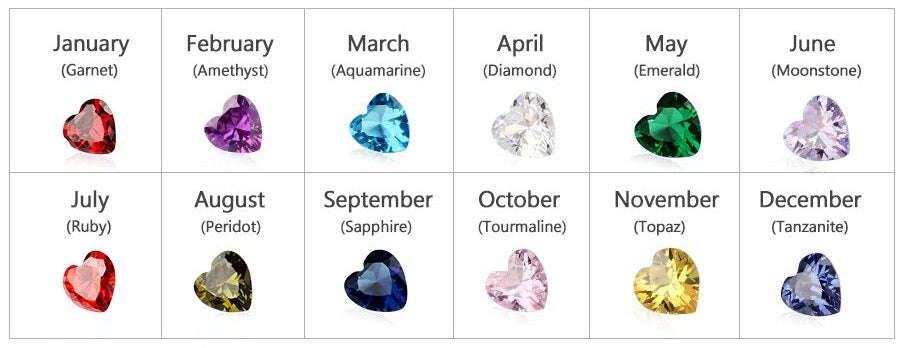 CRI103954 - 925 Sterling Silver Personalized Ring, Names and Birthstones