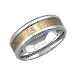 C1003-C34153 - Men's ring, Stainless Steel, Sizes 9-12 - Size 10