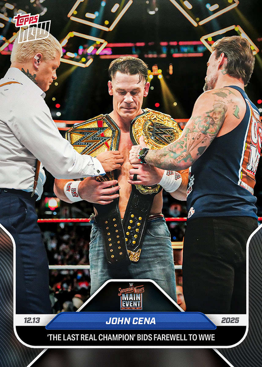 John Cena - 2025 WWE Topps NOW - Card 137