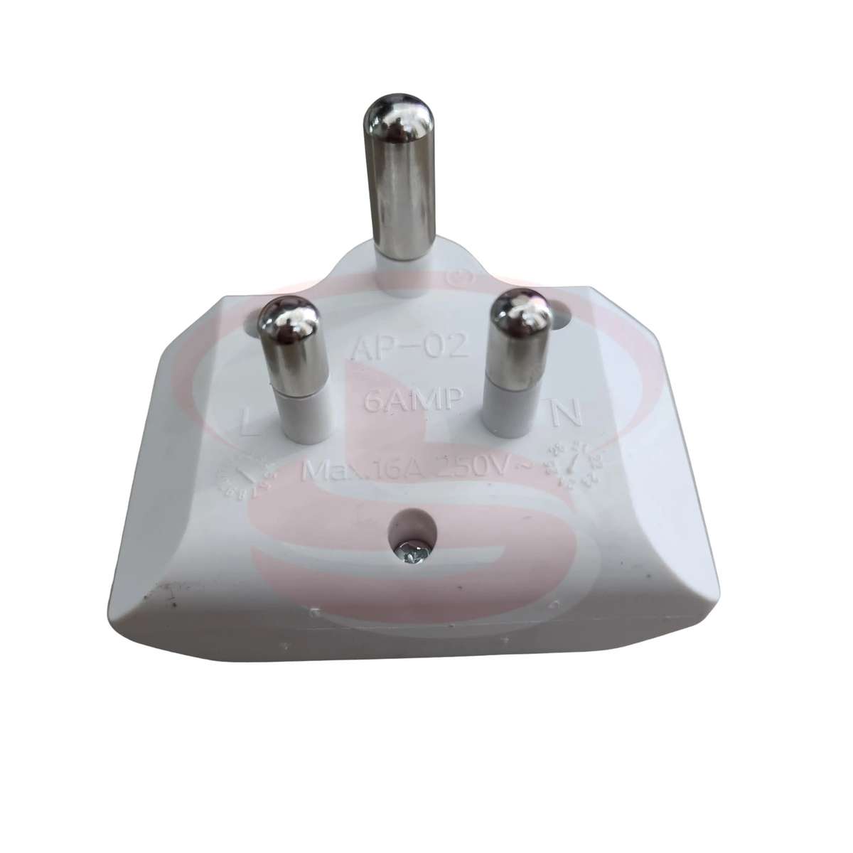 3 Pin + 2 Pin 3 Way Power Adaptor