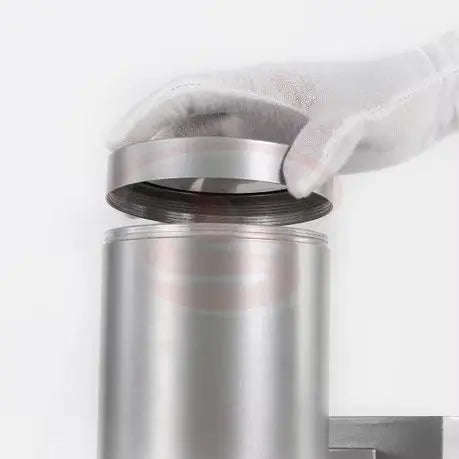 Luxe GU10 Outdoor Cylindra Up & Down Silver Wall Lamp