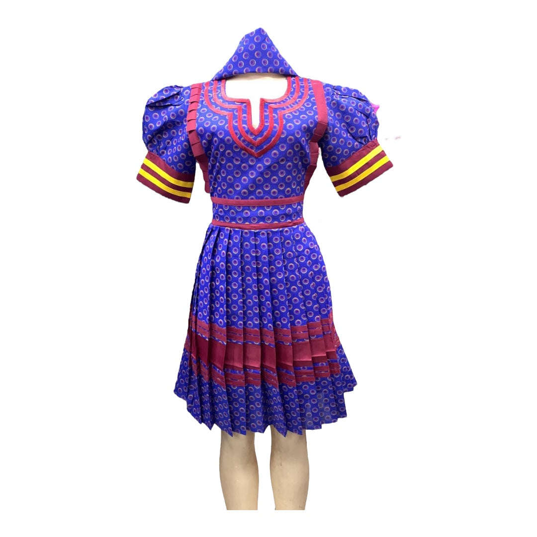 Ladies Traditional Dress And Doek - Various Options