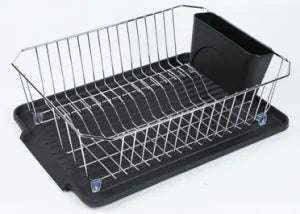 Metal Kitchen Counter Dish Drainer Rack