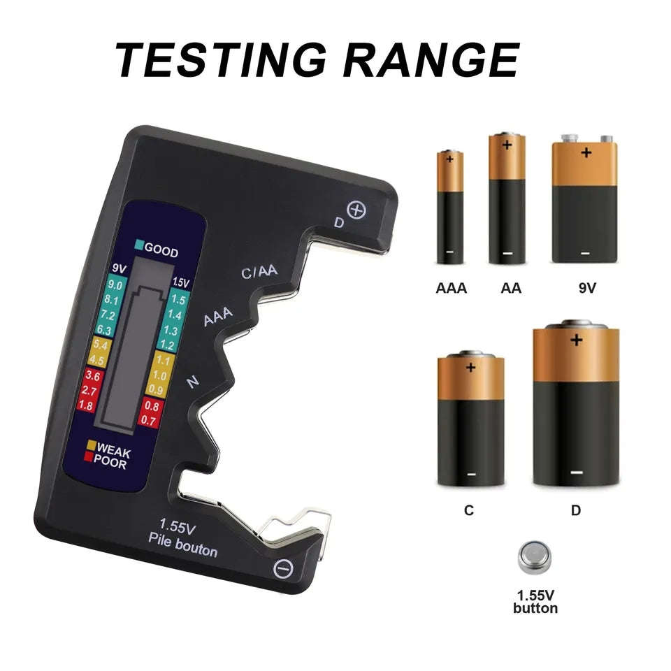 Digital Battery Tester Battery Capacity Indicator