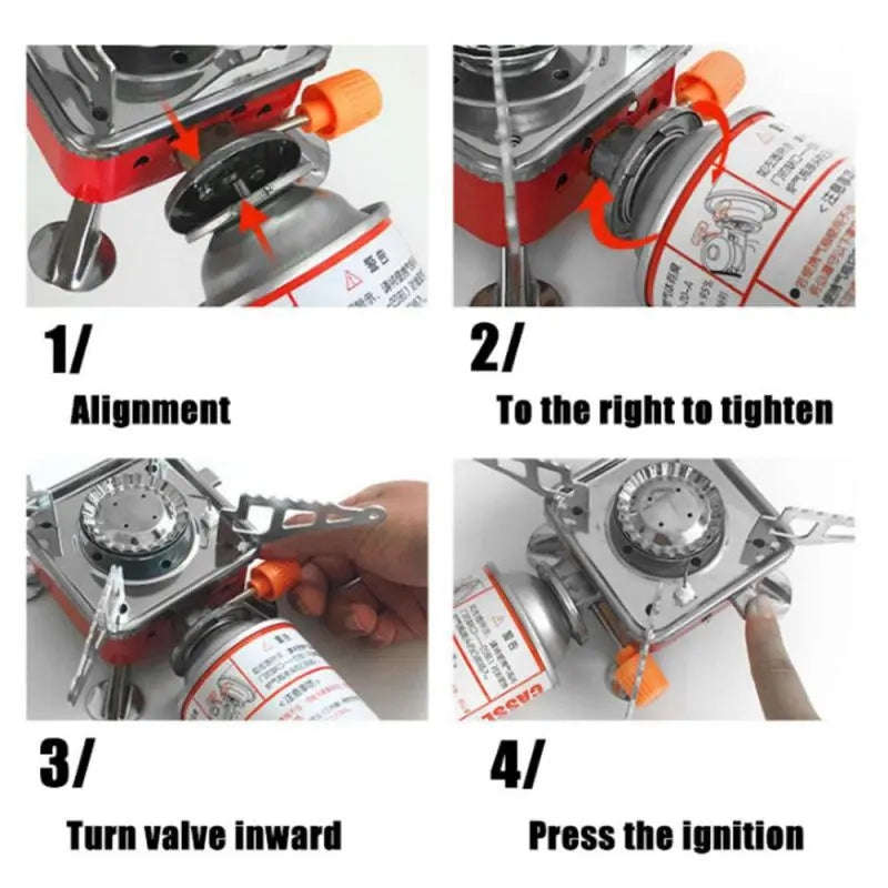 Portable Outdoor Camping Picnic Butane Gas Stove
