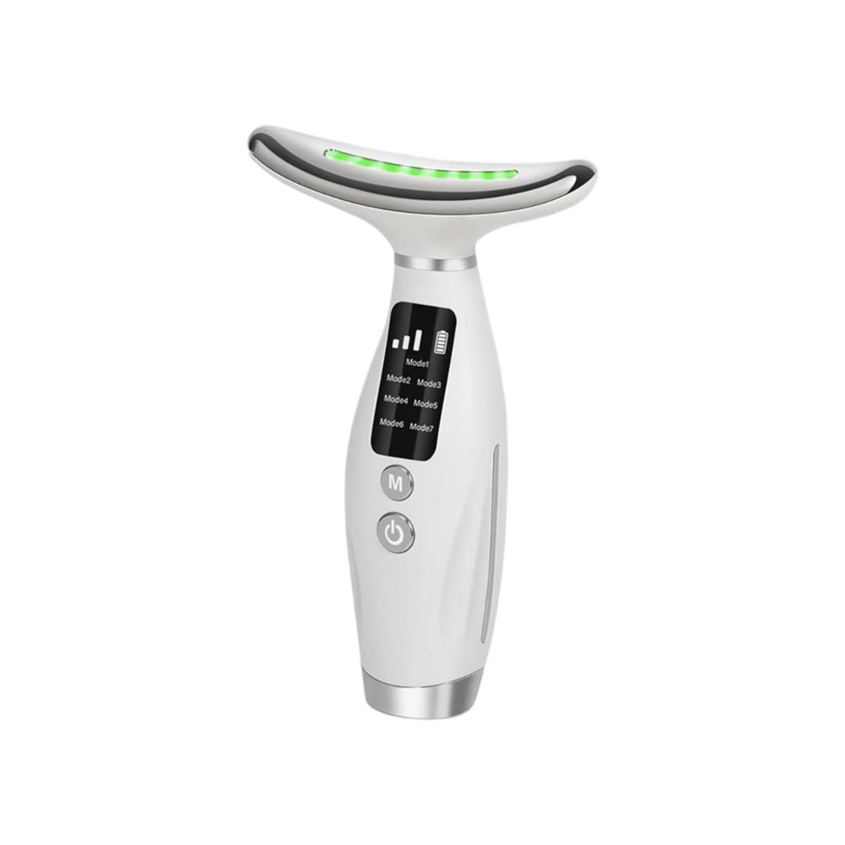 7-Colour LED Light Therapy Facial & Neck Massager  Skin Rejuvenation Device
