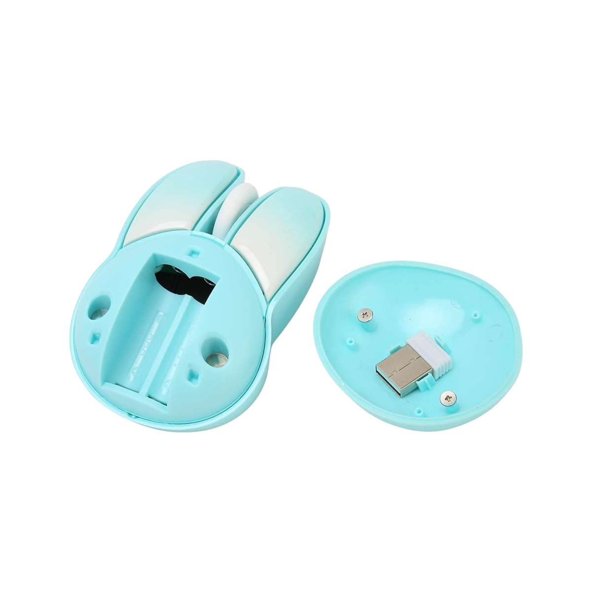 MTech Wireless Rabbit Mouse  2.4G Silent Ergonomic Mouse (1600 DPI)