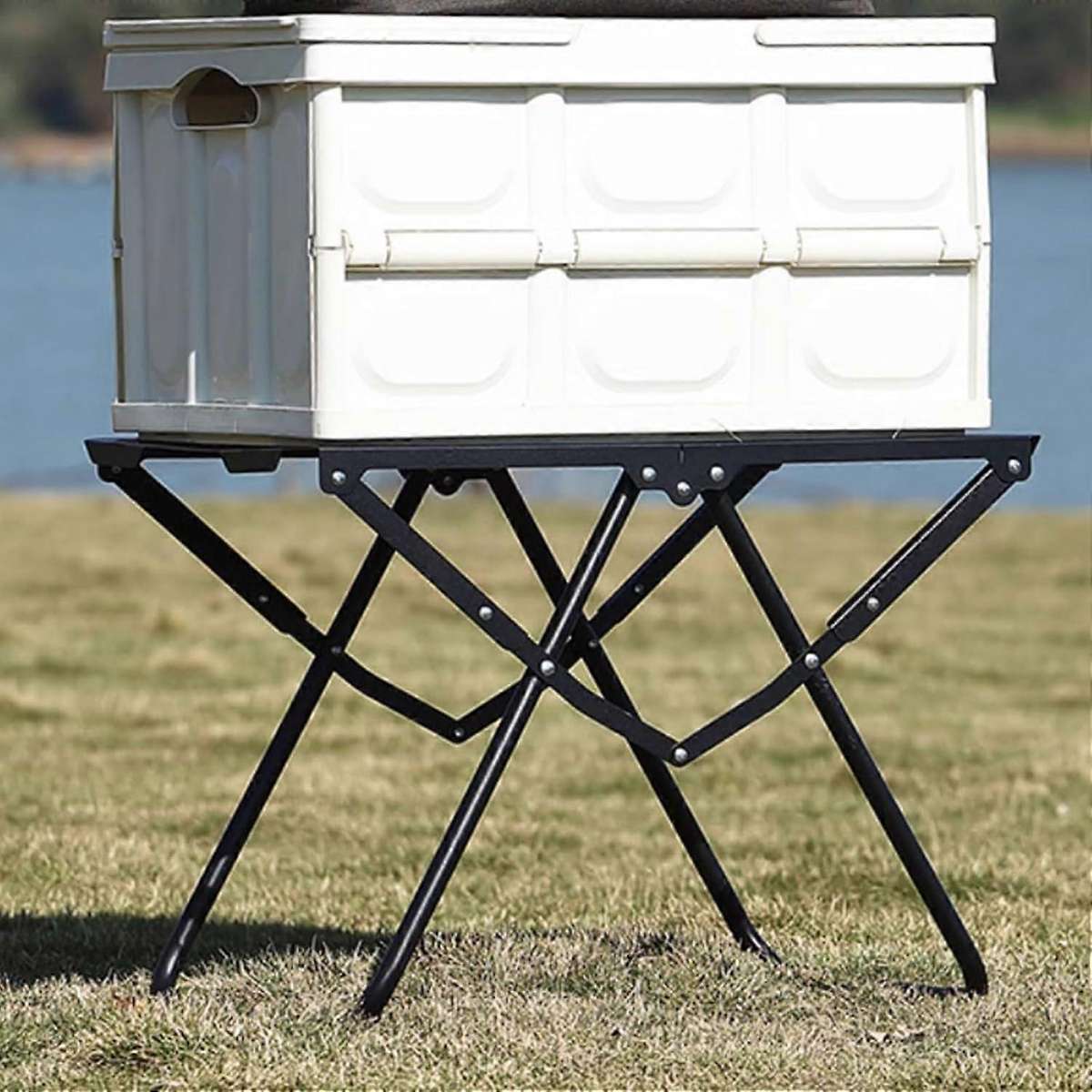 MHome Tactical IGT Iron Grid Folding Camping Table  58 x 40 x 36 cm