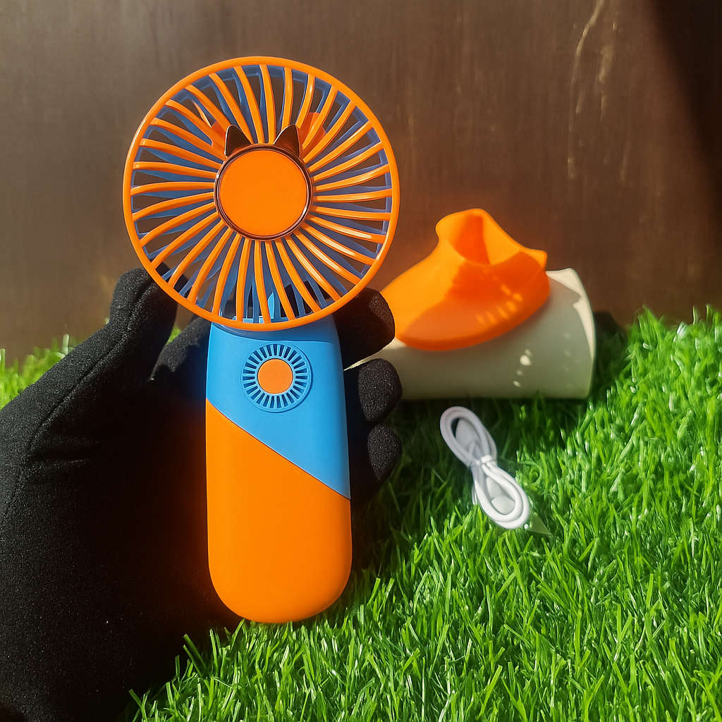 BreezePop Mini Fan  3-Speed Rechargeable Handheld Fan