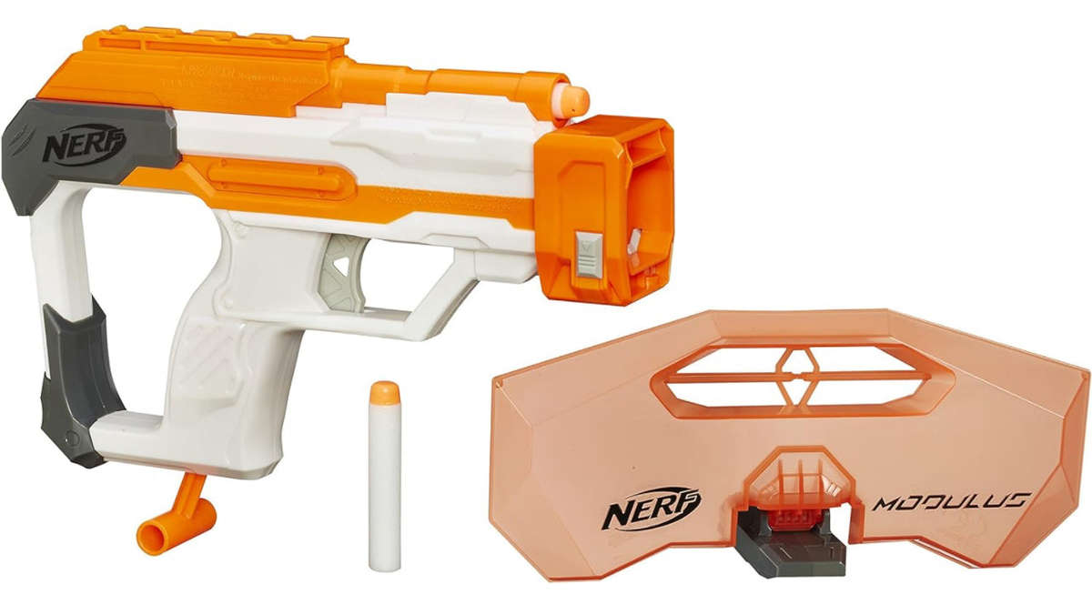 NERF Modulus Strike and Defend Upgrade Kit B1536 Gun