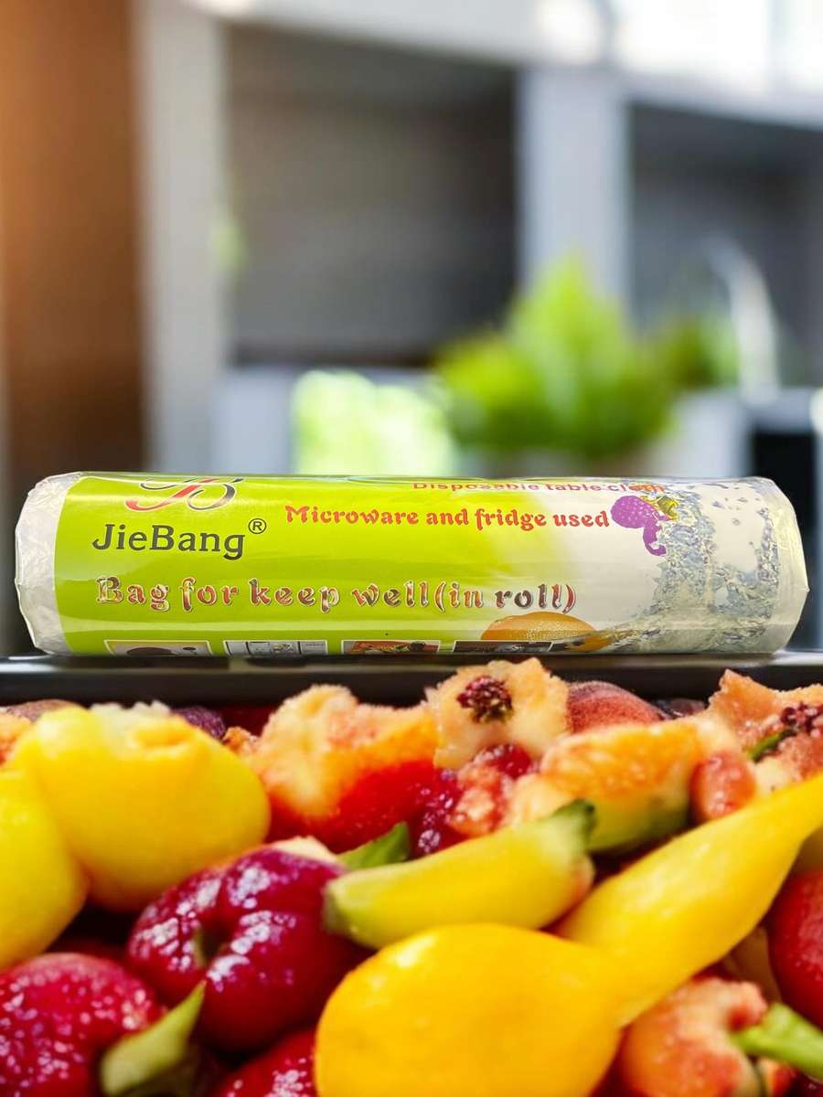 Plastic Produce Bag on a Roll | Excellent Clear Food Storage Bags