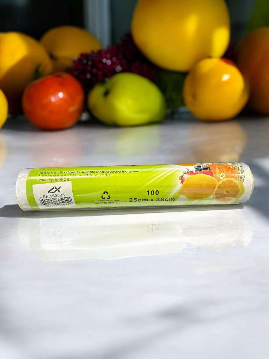 Plastic Produce Bag on a Roll | Excellent Clear Food Storage Bags