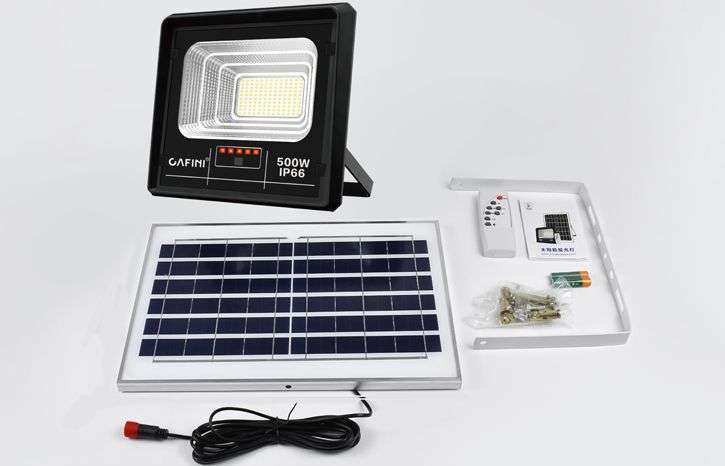 MHome Solar Flood Light  Outdoor LED with Remote Control