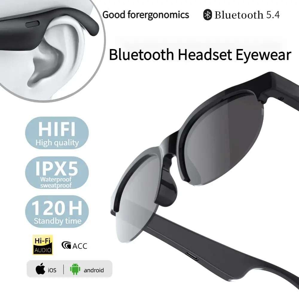 MTech Smart Audio Sunglasses  Bluetooth 5.1, UV400 Polarised, IP65 Water-Resistant