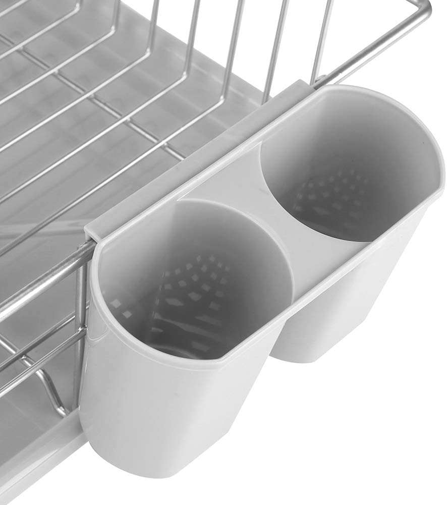 Metal Kitchen Counter Dish Drainer Rack