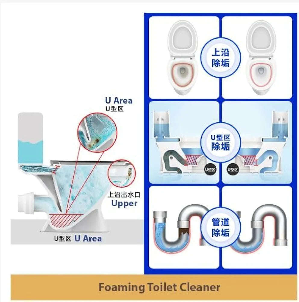 Toilet Odor and Bacteria Remover Bubble- 40g
