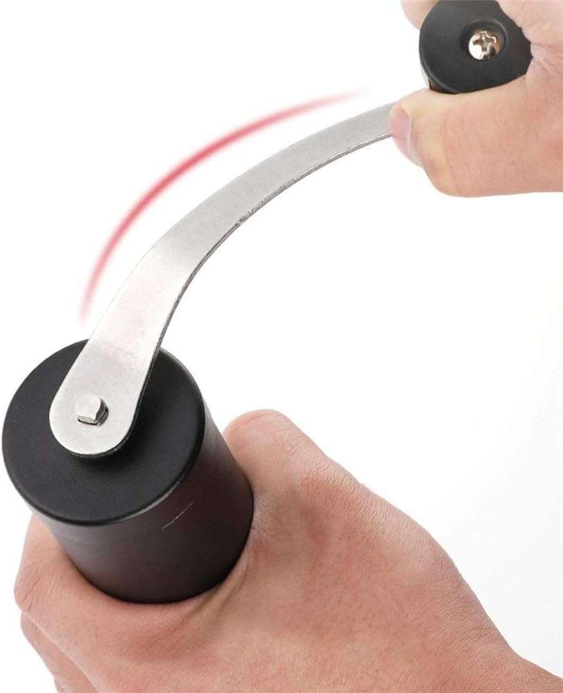 Portable Manual Coffee Grinder  Conical Ceramic Burr Hand Mill for Coffee Beans, Spices & More