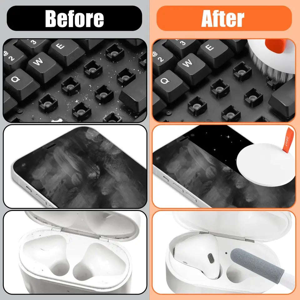 Laptop Screen Keyboard Cleaner Kit, 20 in 1 Electronics Cleaning Tool for MacBook iPad iPhone Pro...