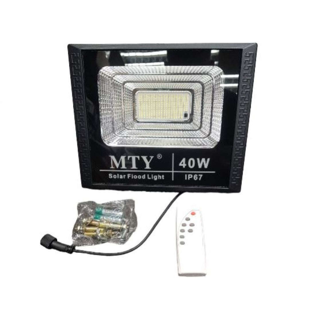 MTY - Solar Powered LED Flood Light 40W