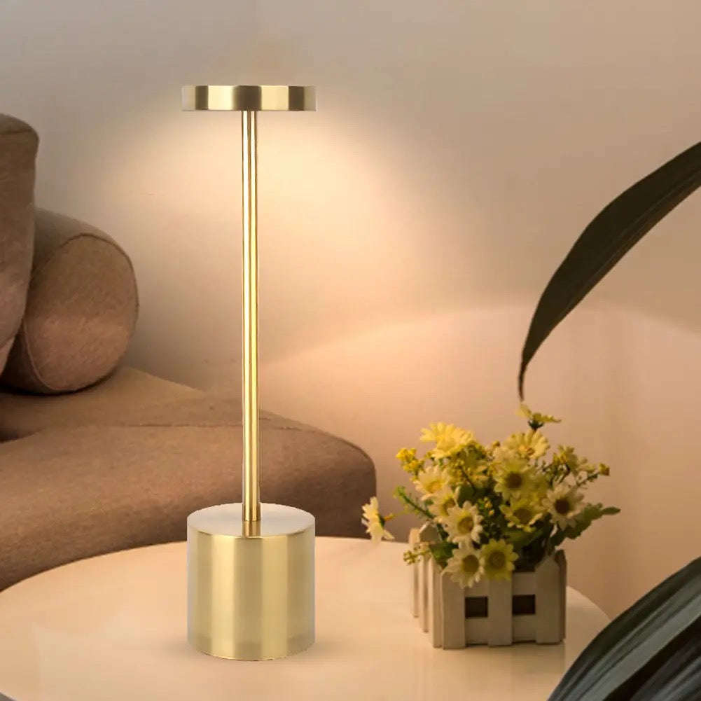 Rechargeable I-Beam LED Table Lamp  Touch Control, 3-Colour Modes, 6000K
