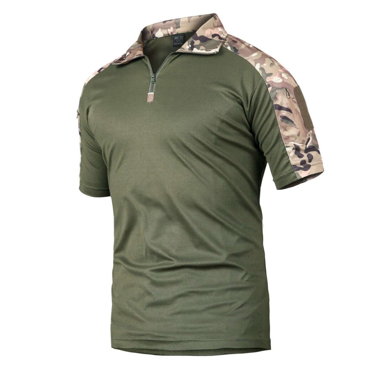 Men Military Tactical T-shirt Short Sleeve Cameo - Various Colours