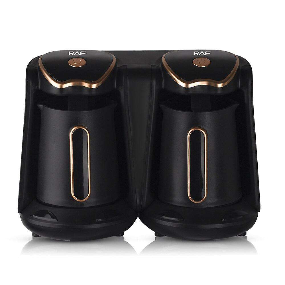 RAF R.109 Dual Turkish Coffee Maker  2-Cup Electric Coffee & Tea Machine with Smart Anti-Overf...