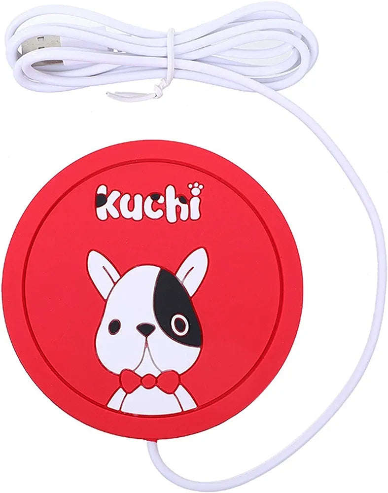Silicone USB Charging Heating Coaster