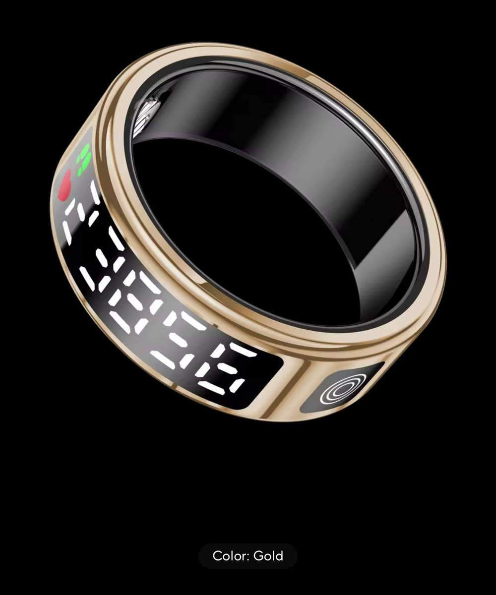 New High Performance Smart Ring With 5ATM Waterproof Gesture Operated Camera Video Health Monitor...