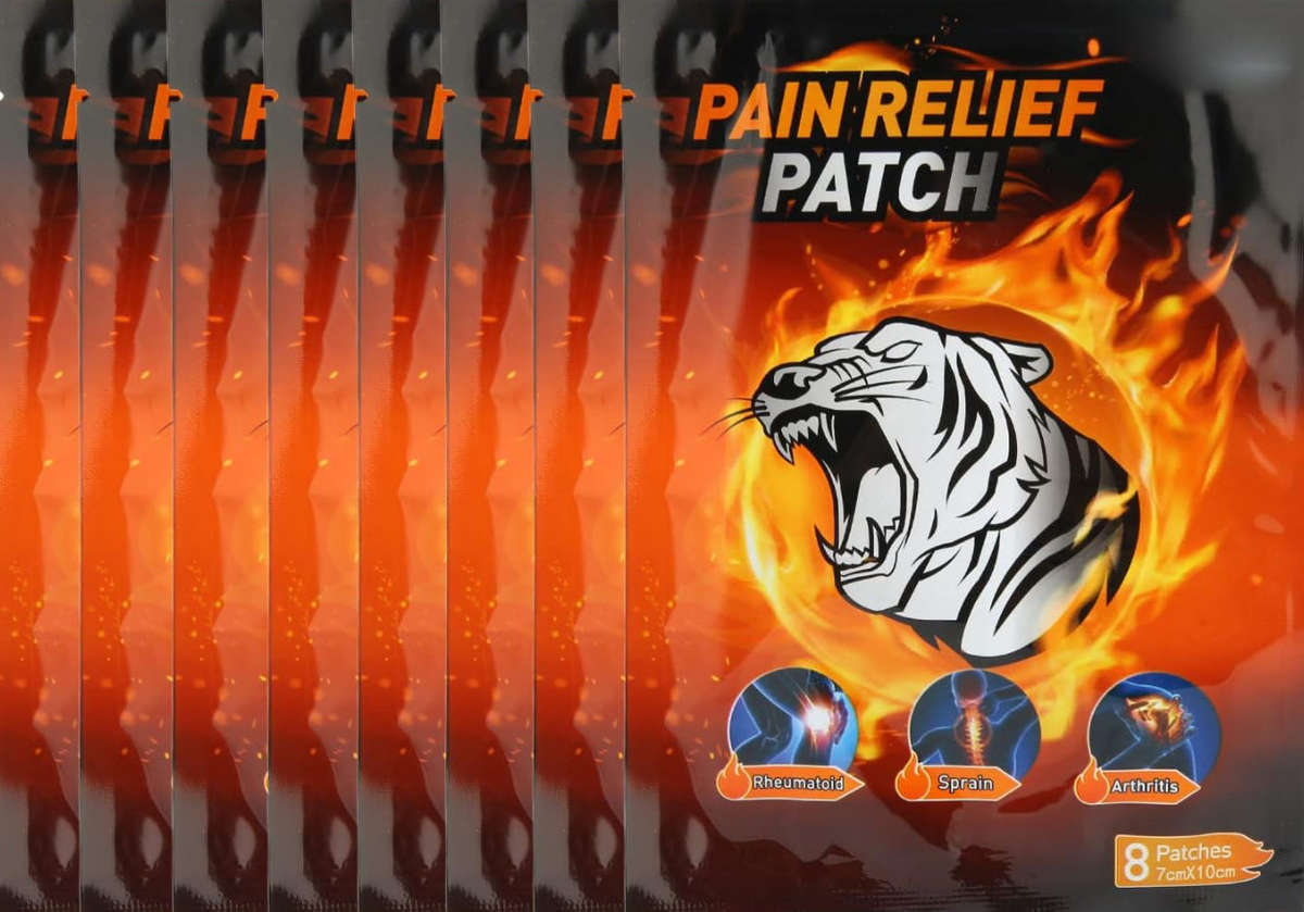 Fast Acting Chinese Far Infrared Patches, Long Lasting Patch for Back Pain, Shoulder Pain, Joint ...
