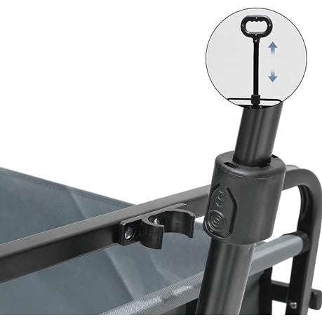 Outdoor Large Capacity Folding Wagon Truck Trolley