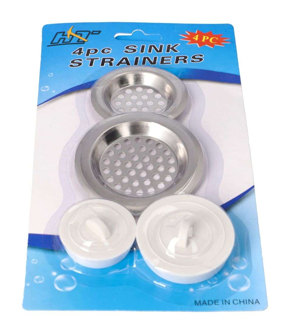 Sink Strainer 4pcs - Black