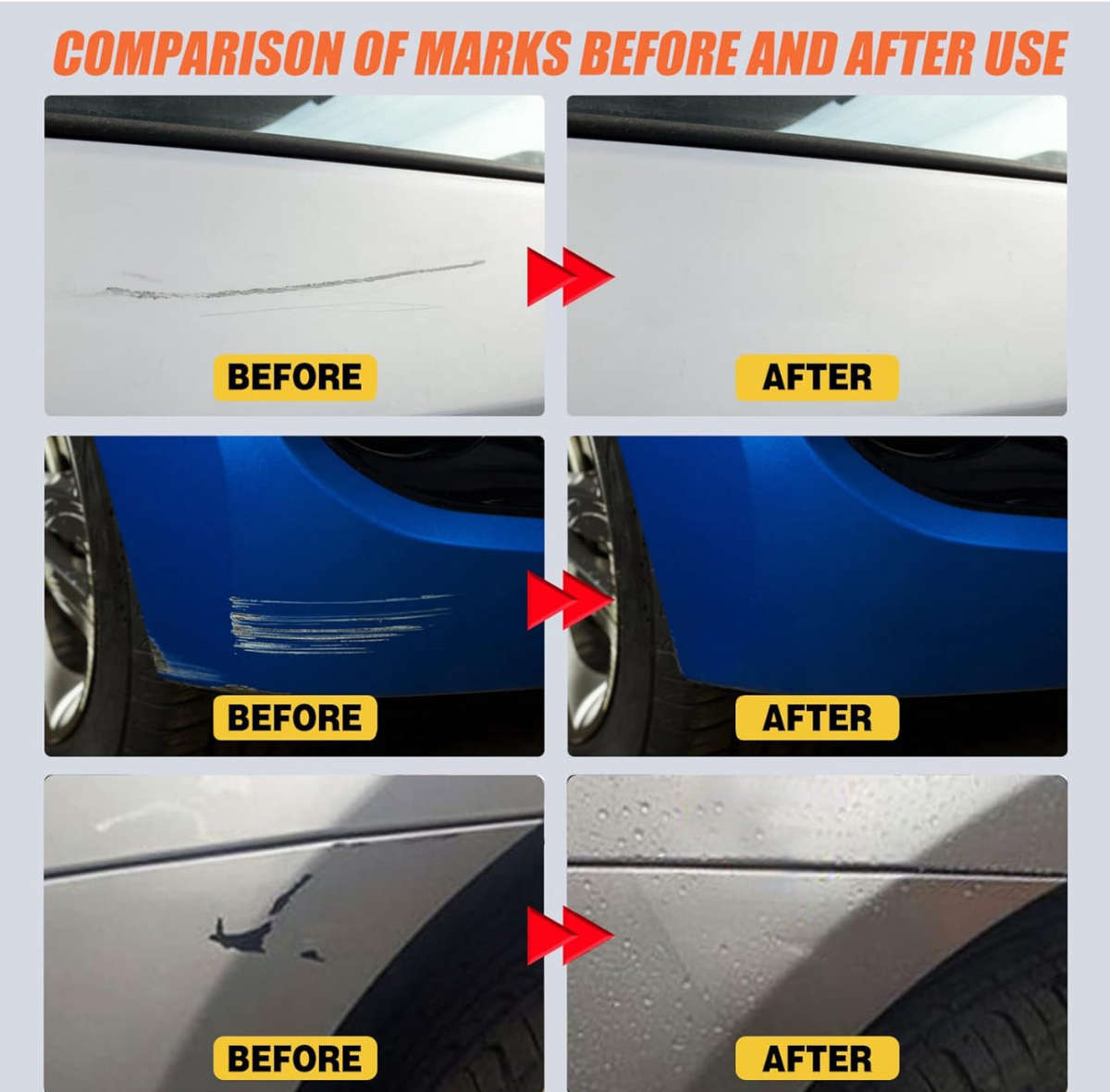 Car Scratch Remover, Scratch Remover Kit for Cars, Car Scratch Repair, Car Scratch Repair Kit, Ca...