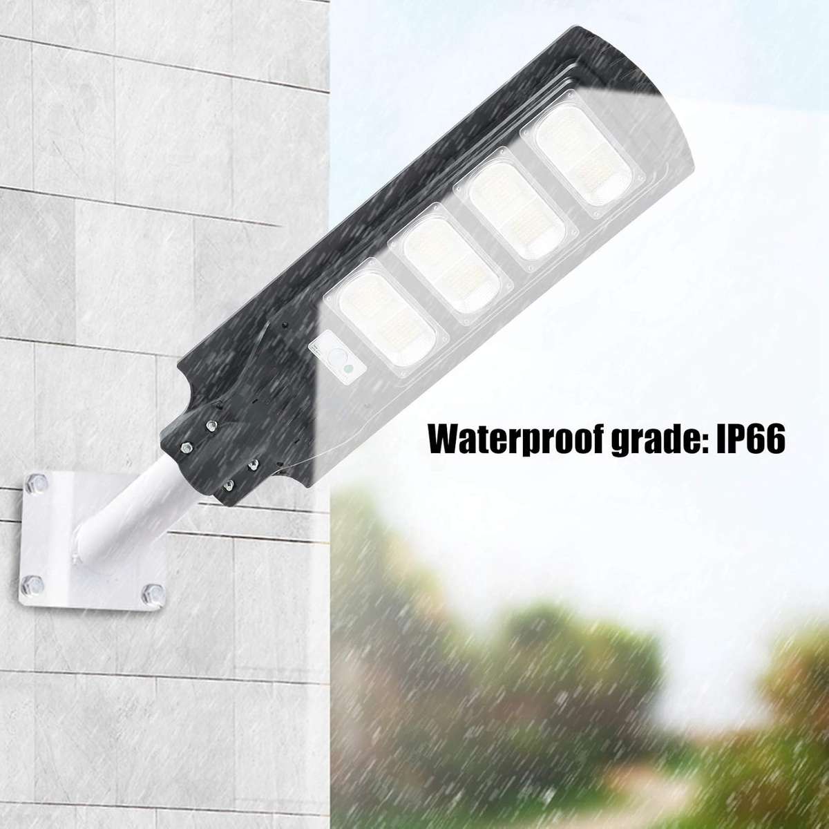 MTY 200W Wall /Pole Mounting Solar Street Light 560 LED IP65 Waterproof with Remote