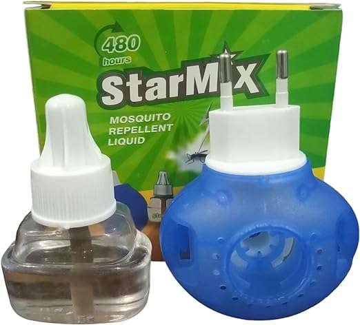 StarMix Insect and Mosquito Repellent Device Supports Liquid Comes with Mosquito Killer Liquid fo...