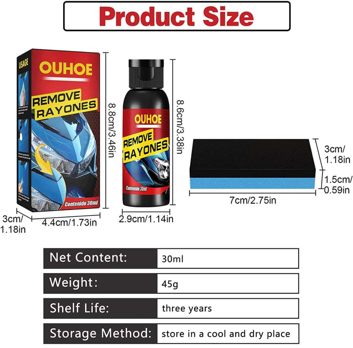 Car Scratch Remover, Scratch Remover Kit for Cars, Car Scratch Repair, Car Scratch Repair Kit, Ca...