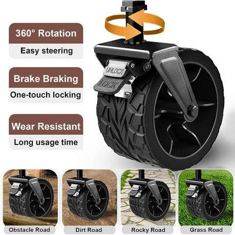 Outdoor Large Capacity Folding Wagon Truck Trolley