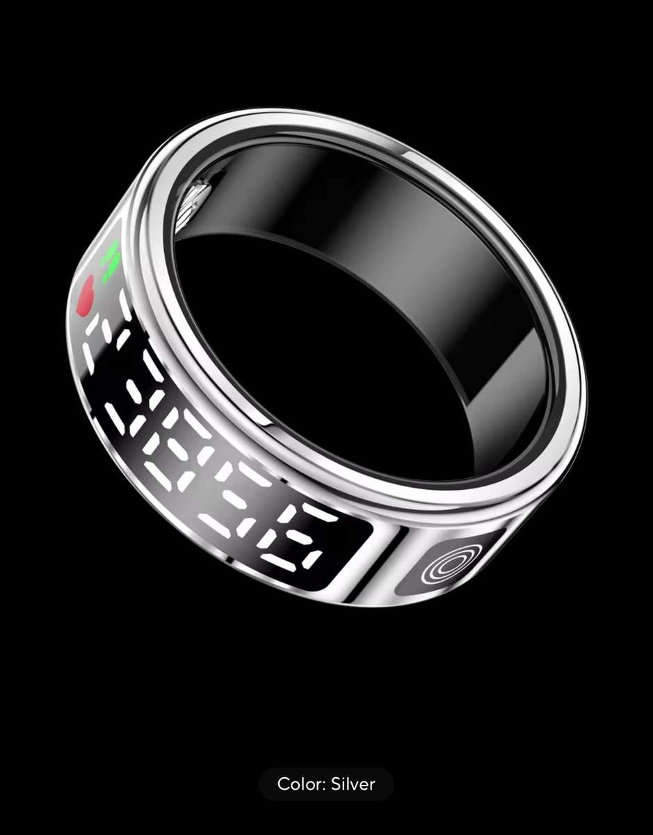 New High Performance Smart Ring With 5ATM Waterproof Gesture Operated Camera Video Health Monitor...