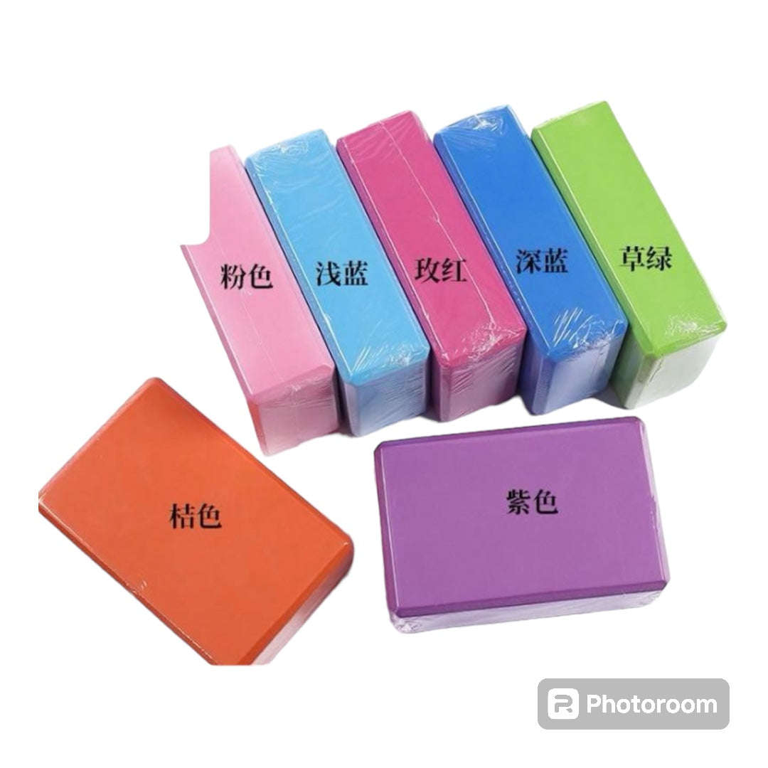 Non-Slip Yoga Blocks, Lightweight Odor Resistant Fitness Block, For Yoga, Pilates Training