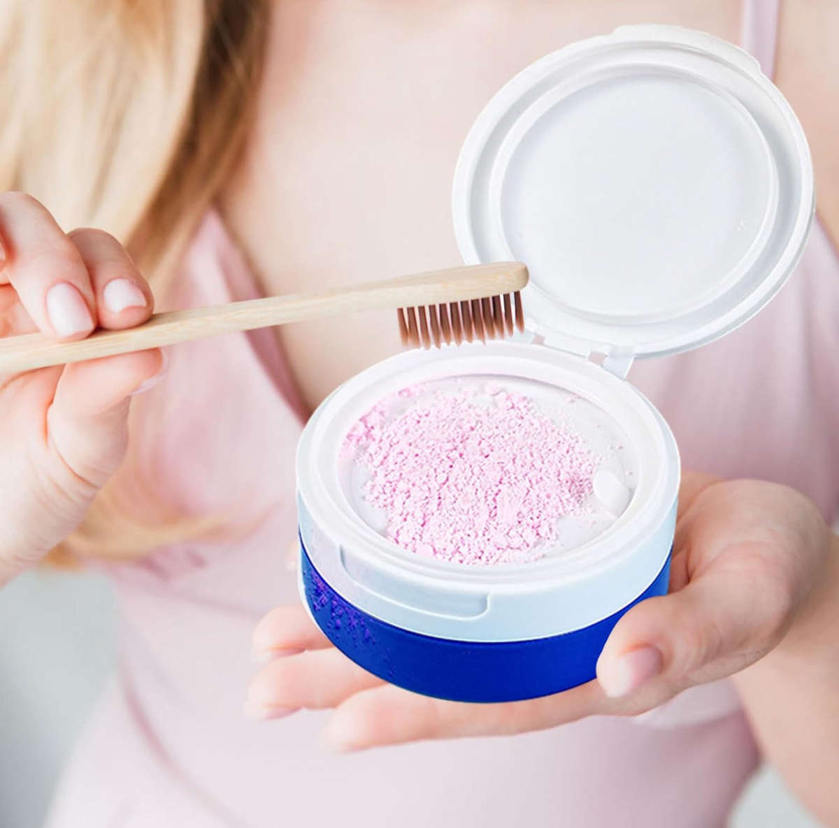 Natural Tooth Powder,Mouth Odor Removing Portable Tooth Powder - Teeth Cleaning Necessities for F...