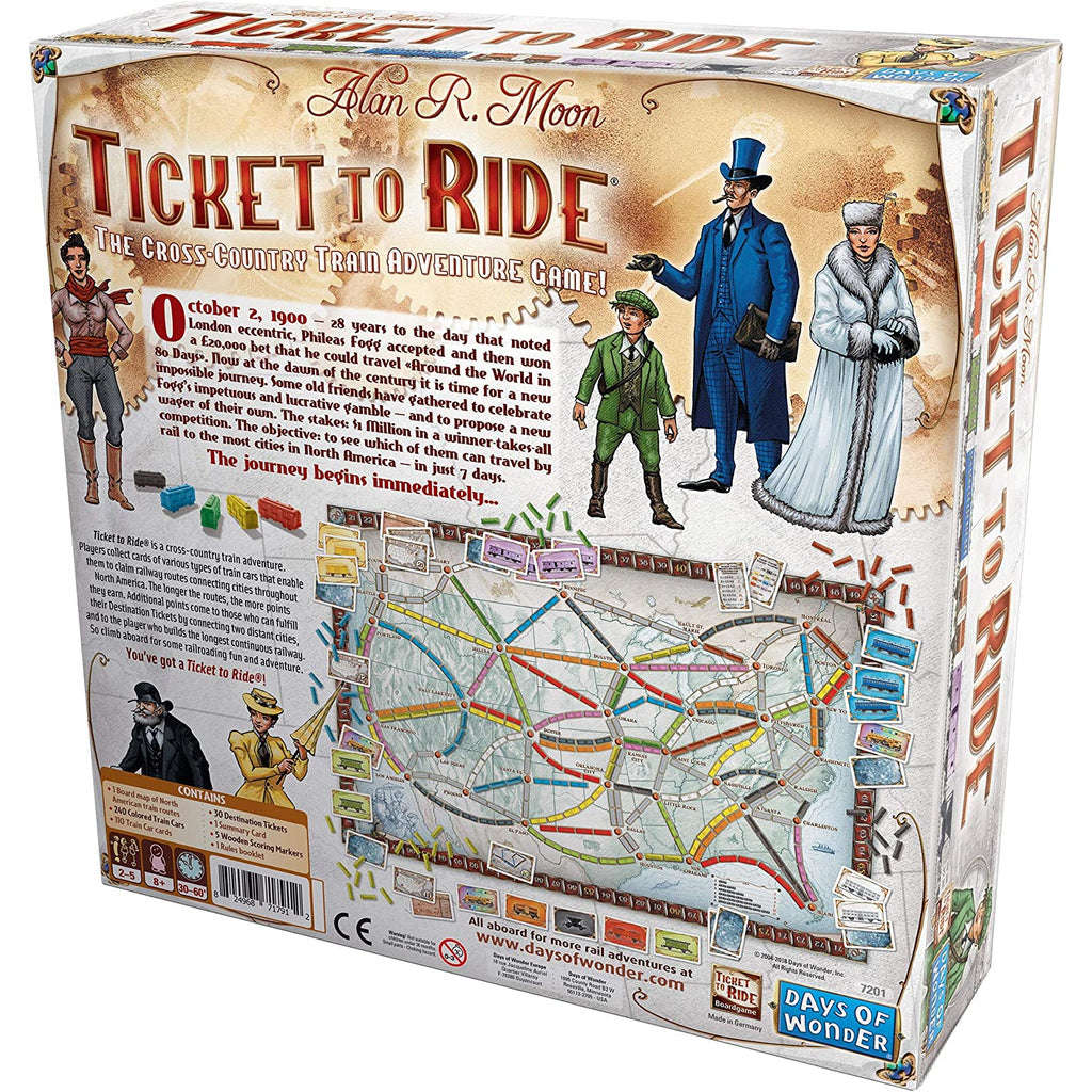Ticket To Ride Board Game | Made By Days Of Wonder