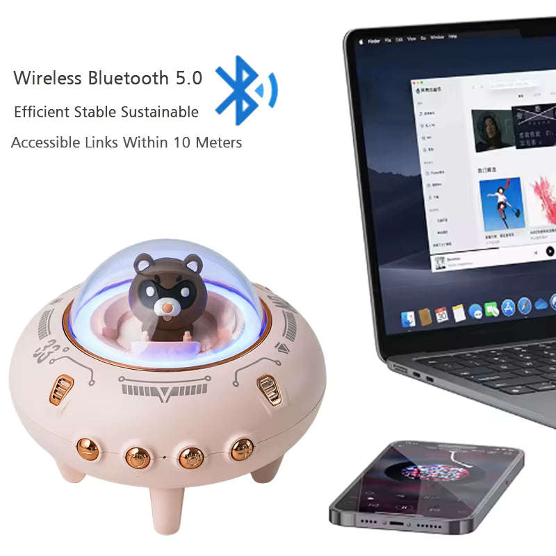 MTech Wireless Bluetooth Portable Speaker  Compact Stereo with TF/USB/AUX