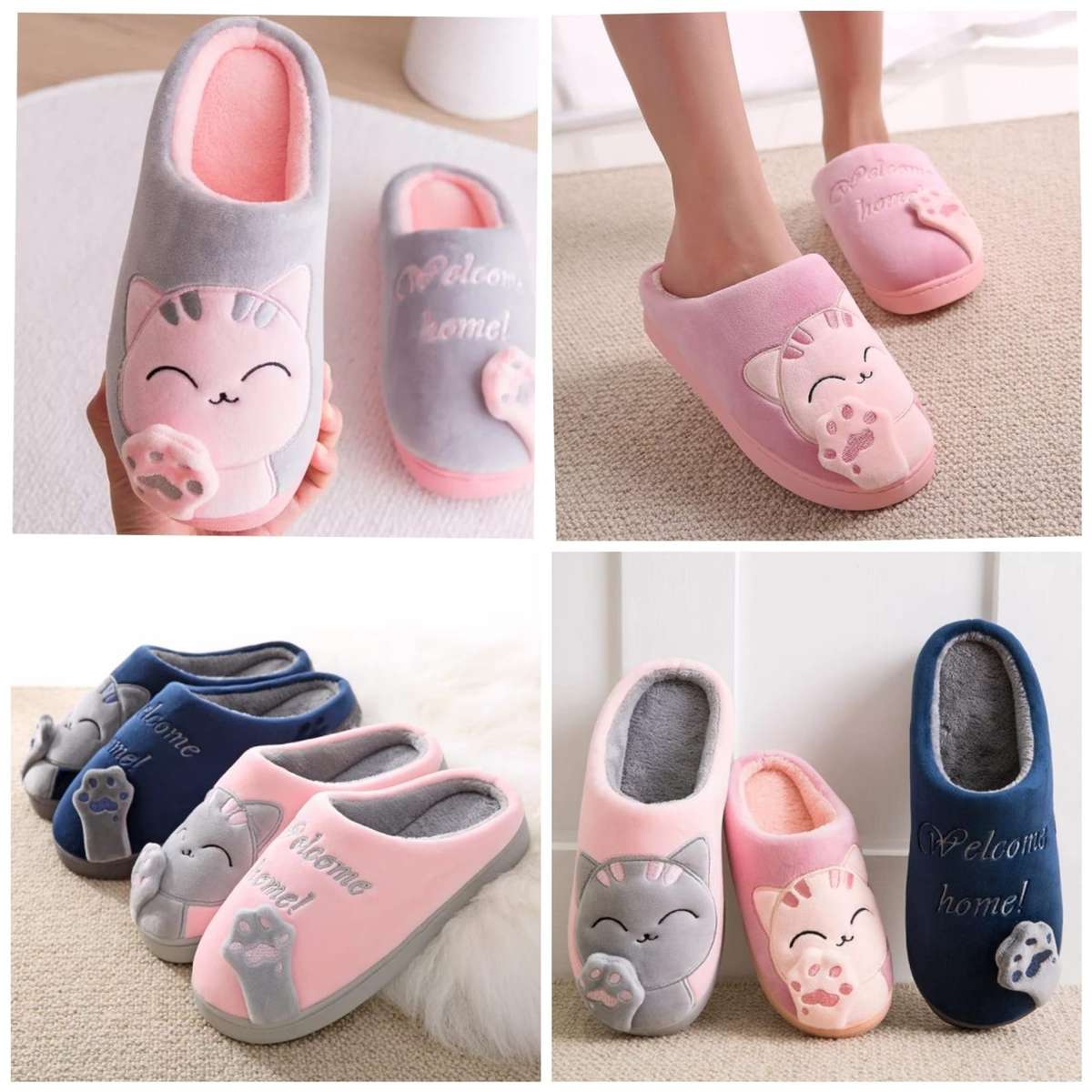 Room slippers winter room slipper winter warm room slippers winter shoes house shoes for men and ...