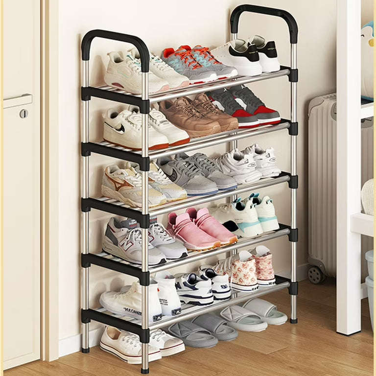 MHome Delicate 4 Or 5-Tier Shoe Rack Organizer  Space-Saving Design