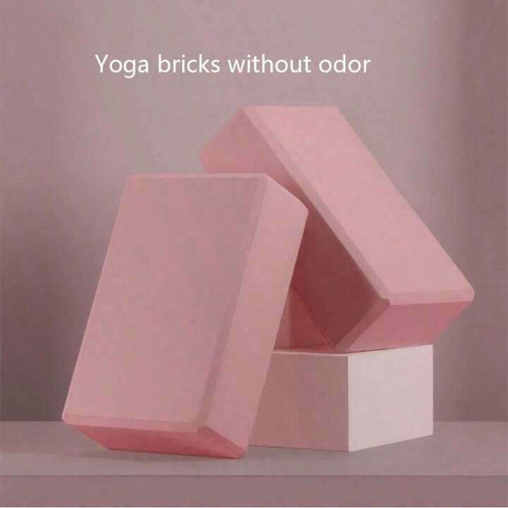 Non-Slip Yoga Blocks, Lightweight Odor Resistant Fitness Block, For Yoga, Pilates Training
