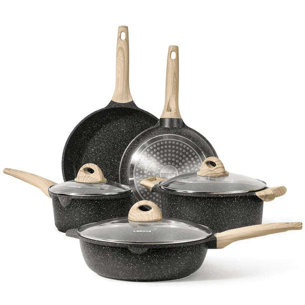 8 Pcs Induction Cookware