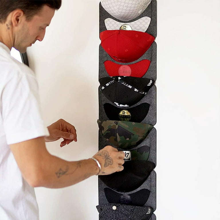 Hat Rack Organizer Baseball Holder Storage Cap Hanger Door Wall Coat Caps Stands