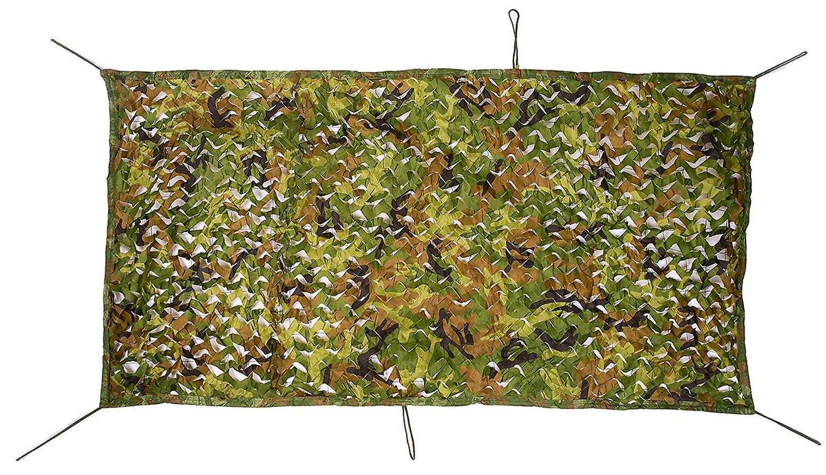 Camouflage Netting For Hunting Military Theme