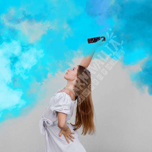 Fire Extinguisher Spray Fired Gender Reveal - Pink & Blue